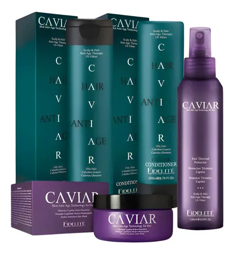 Kit Fidelite Antiage Cabello Graso Y Oleoso Seborregulador