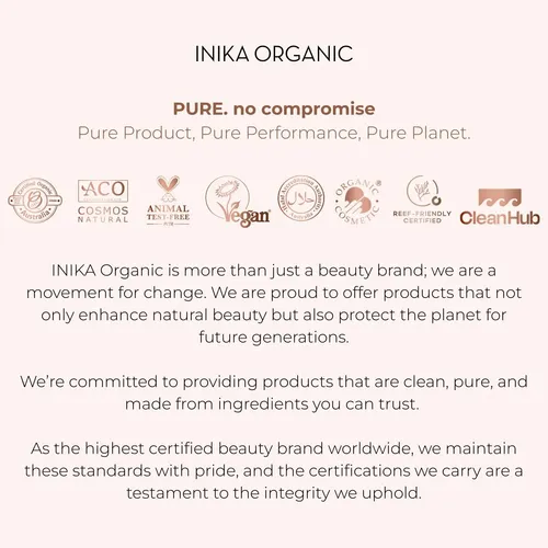 Crema Bb Cream Inika Organic Vegana Hidratante Beige 30 Ml