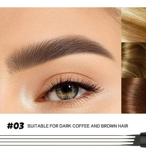 Microblading Cejas Espoce Makeup 2u 4 Puntas Waterproof