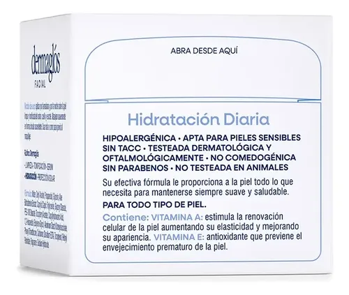Dermaglós Crema Facial Todo Tipo Depiel X50gr. Todo Tipo De Piel Día/noche