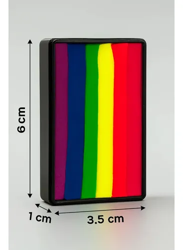 Maquillaje Fluo Neon Artistico Cremoso 6 Colores Barra Uv
