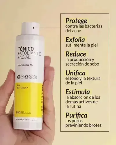 Biobellus Tonico Exfoliante Facial 100 Ml