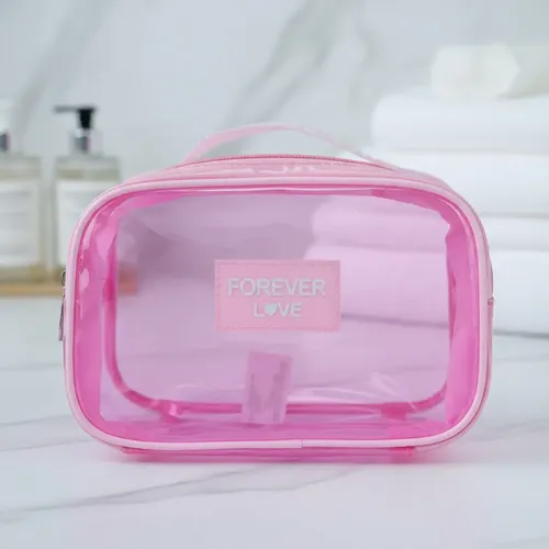 Neceser Porta Cósmeticos Organizador Transparente Maquillaje