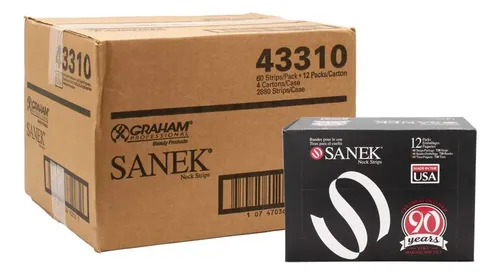 Tiras Absorbentes Para El Cuello Tukima Sanek, 60 Tiras, 12