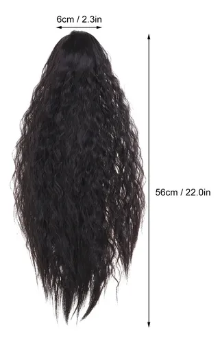 Extensiones De Cabello Rizado Y Ondulado Lady Hairpiece Con