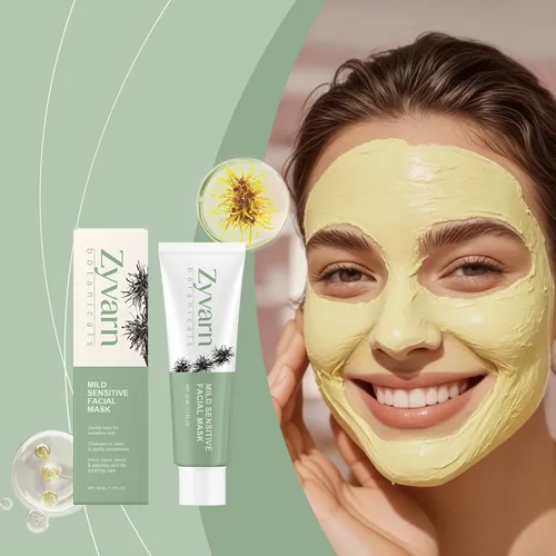 Mascarilla Hidratante Zyvarn, Limpia Suavemente La Piel Del