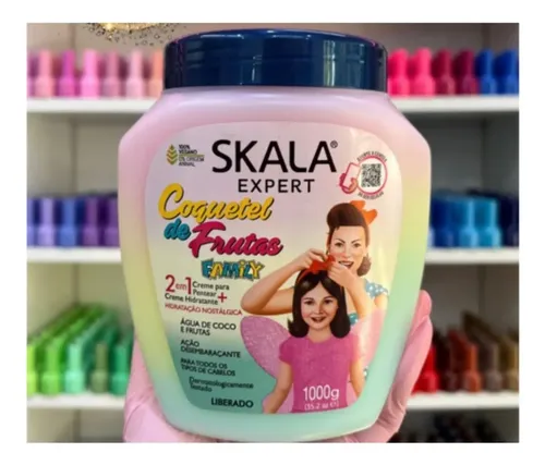 Máscara Capilar Skala Coquetel de Frutas para Hidratación Profunda 1 kg