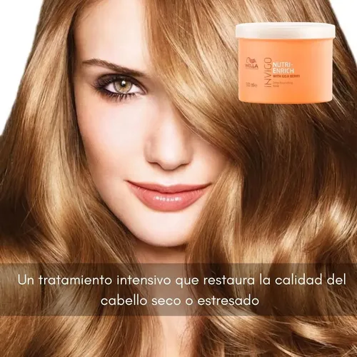 Mascara Nutricion Profunda Wella Nutri Enrich Pelo Seco 500m
