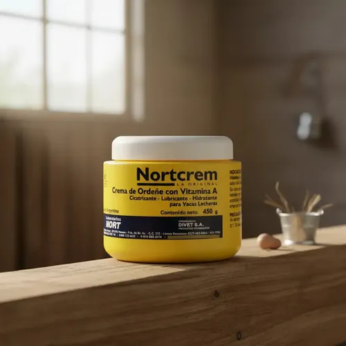 Crema De Ordeñe Con Aloe Vera Nort 450g Vitamina A Fragancia Inolora