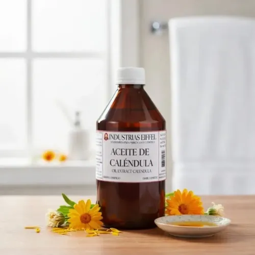 Aceite De Calendula 500ml Materia Prima Cosmetica