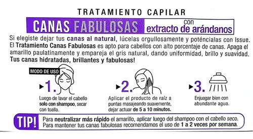 Issue Tratamiento Capilar Canas Fabulosas X 150