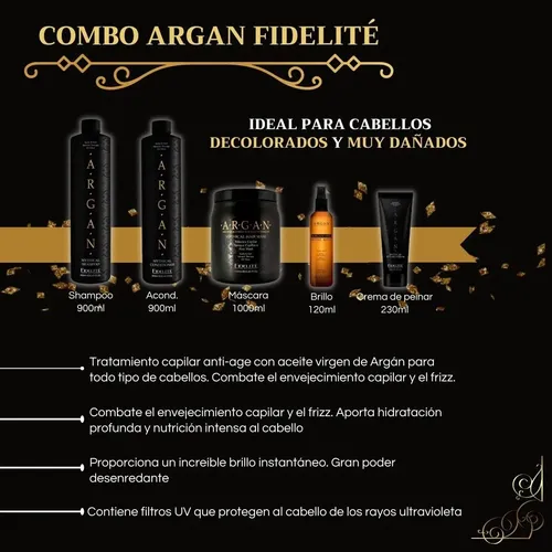 Protector Térmico Capilar Argán Thermal Fidelité X120ml