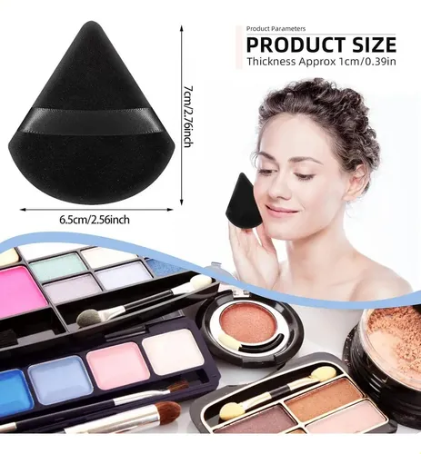 Yu. 30 Bocanadas De Esponja De Maquillaje Triangular En