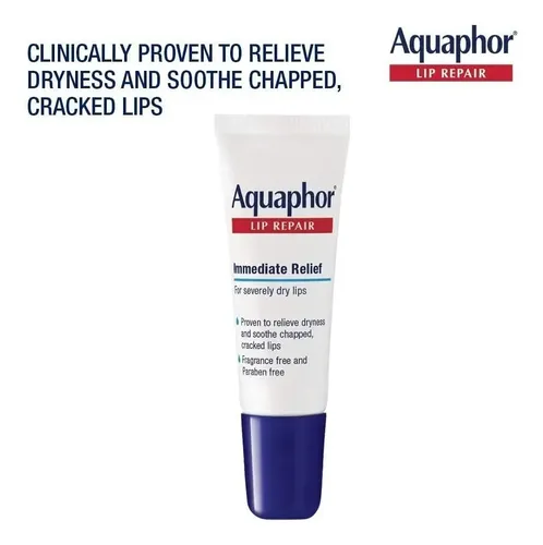 Aquaphor Lip Reparación De Labios Tubo Blister Card 10ml