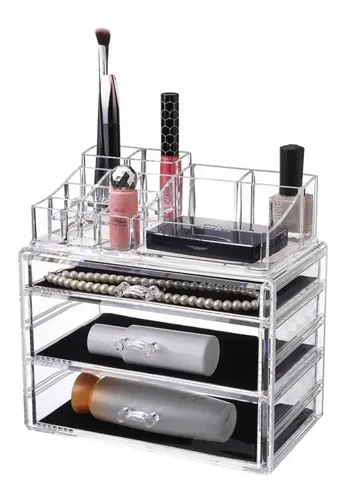 Organizador Acrílico Maquillaje Libreria 5 Pisos  – 6105