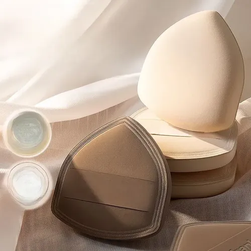 Esponja De Maquillaje Suave Con Forma De Malvavisco De Doble