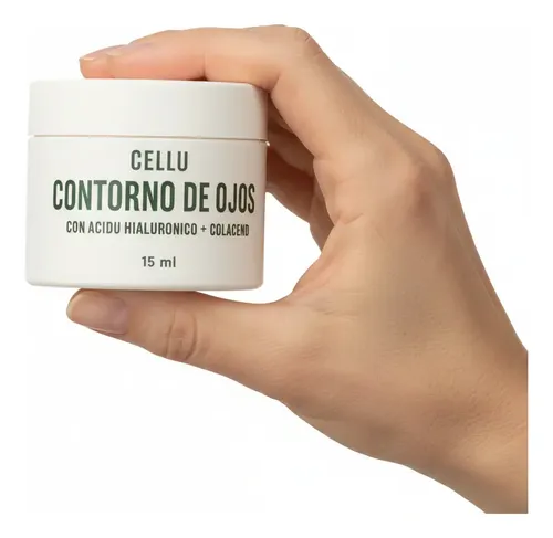 Contorno De Ojos Con Colageno Y Acido Hialuronico Cellu 15ml
