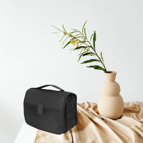 Neceser De Mano Para Maquillaje Con Gancho Interior Y Colgad