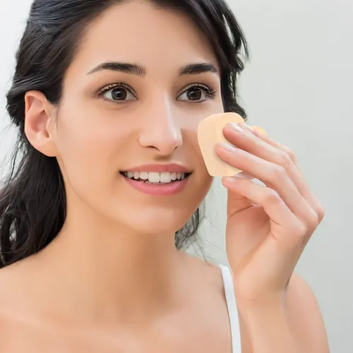 4 Esponjas Aplicadoras De Maquillaje Suaves Para Polvo, 4 Pi