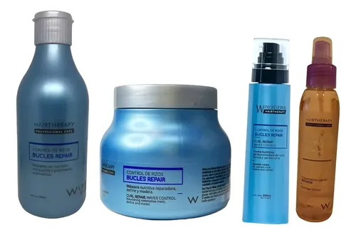 Kit Rizos Control Repair Hair Therapy + Protector Termico