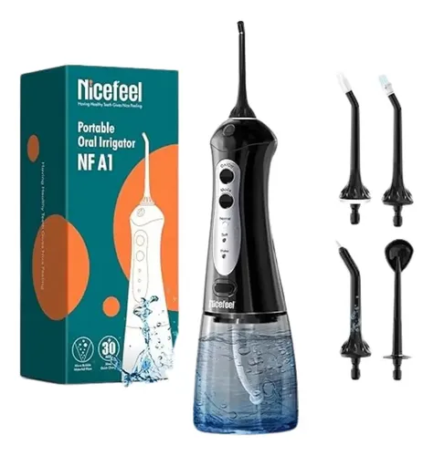 Nicefeel Agua Dental Flosser Teeth Pick – Carga Rápi…