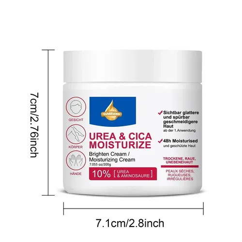 Crema Hidratante Urea 10% Y Cica 200 G Rostro Y C Todo Tipo De Piel