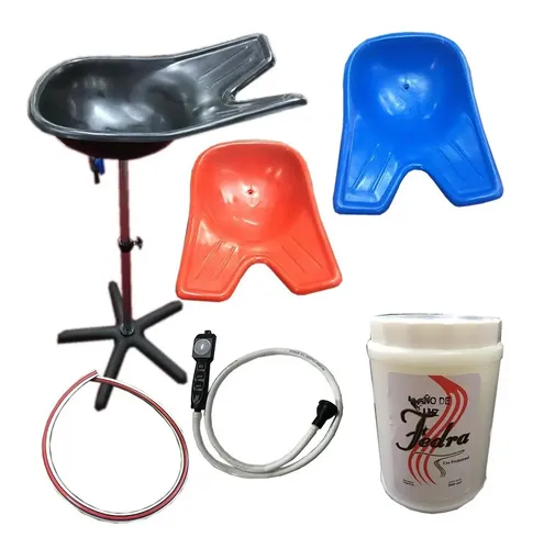 Bacha Lavacabeza Portatil Duchador Gorro Electrico Baño Luz