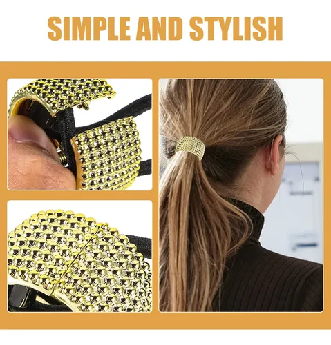 6 Cintas Para El Pelo Para Mujer, Soportes Para Coletas De M