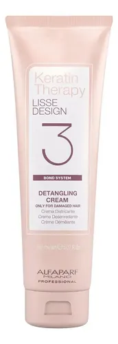 Crema Alisado Detangling Cream Alfaparf Keratin Therapy 125m