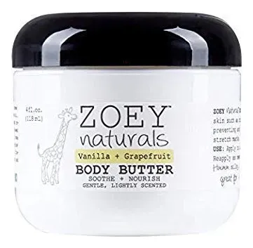 Manteca Corporal Absolutely Natural Zoey Naturals Vainilla 1