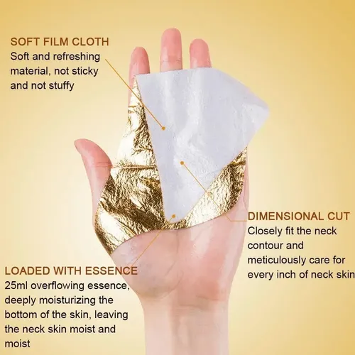 Mascarilla Hidratante De Colágeno Para El Cuello, Cuidado