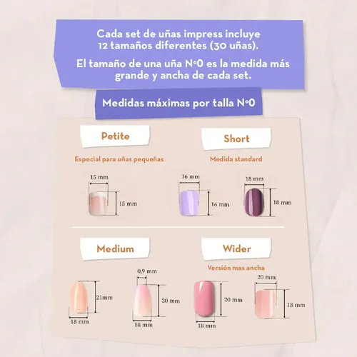 Uñas Postizas Bliss | Impress – Bare But Better Color Bbb