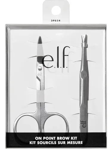 Kit De Cejas E.l.f. Con Tijeras Y Pinzas De Precisión