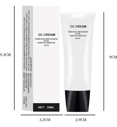 Cc Cream Correctora Tono Piel Madura Spf50 30 Ml Ivory