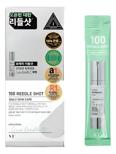 Vt Cosmetics Reedle Shot 100 2ml X10 Mini Serum Microagujas
