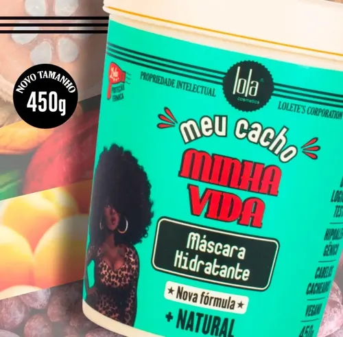 Lola Meu Cacho Minha Vida Mascara Hidratante Rulos 450 Grs