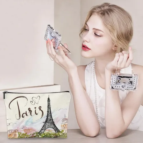 Bolsa De Maquillaje Franala Eiffel Tower Paris Romantic Para