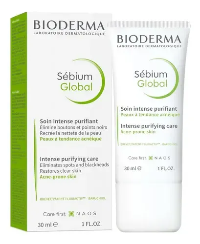 Bioderma Sébium Global Elimina Y Previene Imperfecciones 30m Tipo De Piel Piel Con Tendencia Acneica