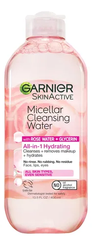Garnier Skinactive Agua De Limpieza Micelar Con Agua De Rosa