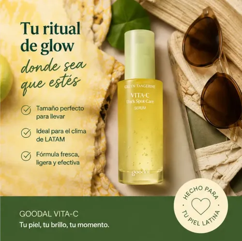 .zd . Suero Goodal Mandarina Verde Vita-c 40ml .jh
