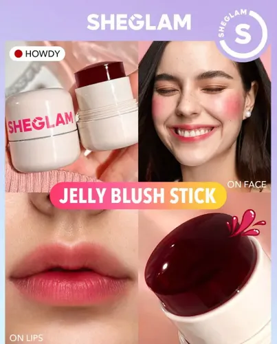 Sheglam Rubor Y Labial Textura Gelatina Frutal – Tonos Tono Del Maquillaje Howdy
