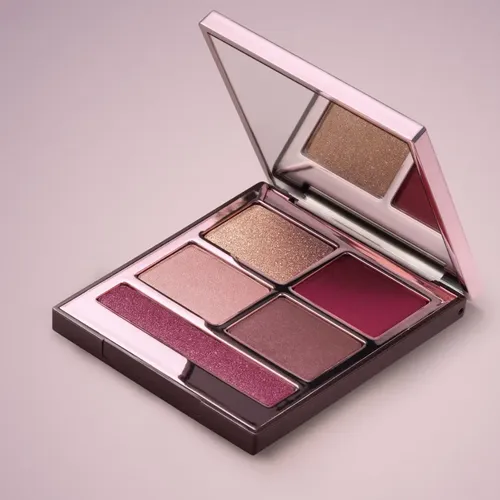 Natura Una Pro Palette De Sombras 5 Colores Larga Duración Rich Cranberry