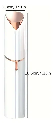 Depiladora Eléctrica Facial Recargable Por Usb Blanco Ggdd