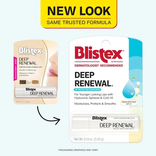 Bálsamo Labial Blistex Deep Renewal Spf15 Hialuronico Y Q10