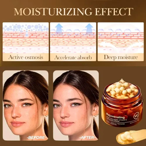 Crema Facial Sadoer Colágeno Y Vitamina C En Cápsulas 80g