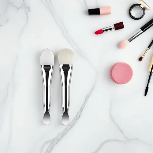 Er Juego De Brochas For Mascarilla Facial De Silicona De 5