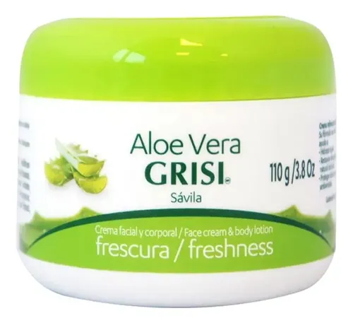 Crema Facial Y Loción Corporal Grisi Aloe Vera Freshness 112