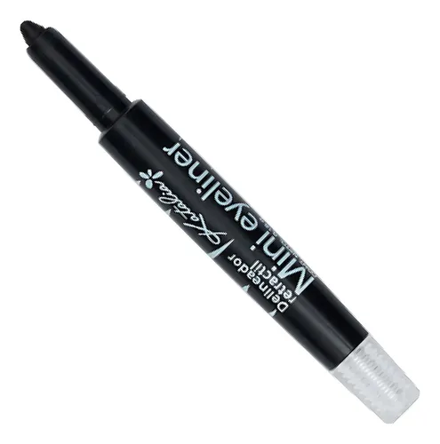 Delineador Retráctil De Ojos Mini Eyeliner Acabado Mate Color Negro