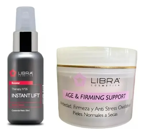 Kit Skincare Piel Madura Serum Tensor + Crema Age 50g Libra