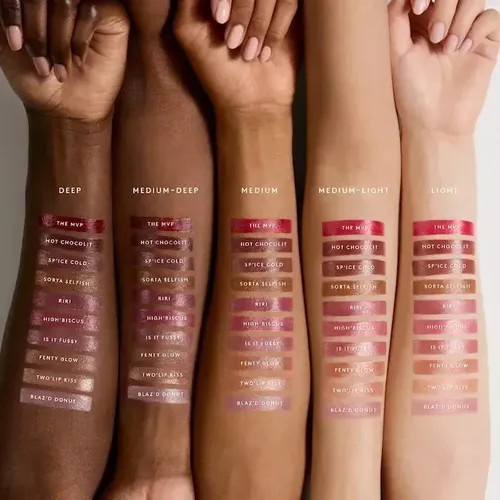 Fenty Beauty Gloss Bomb Stix High Line Brillante Hot Chocoli Color Nude Hot Chocolit